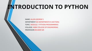 module 1 and 2 ppt (Allen George S).pptx