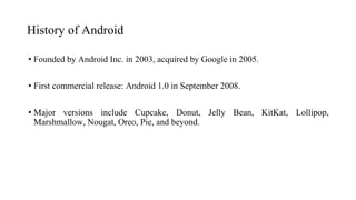 Module 1 Android Calicut University Download | PDF
