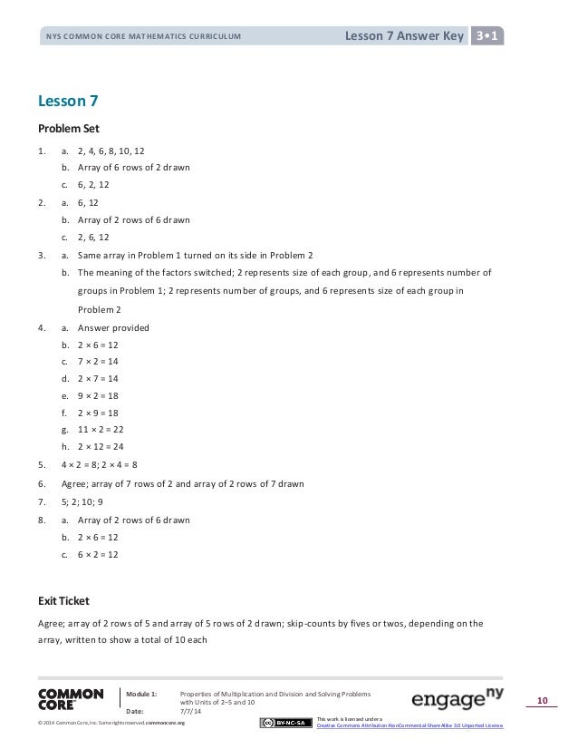 Module 1 Answer Key