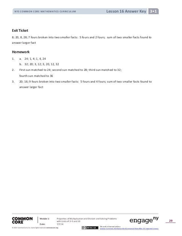 Module 1 Answer Key