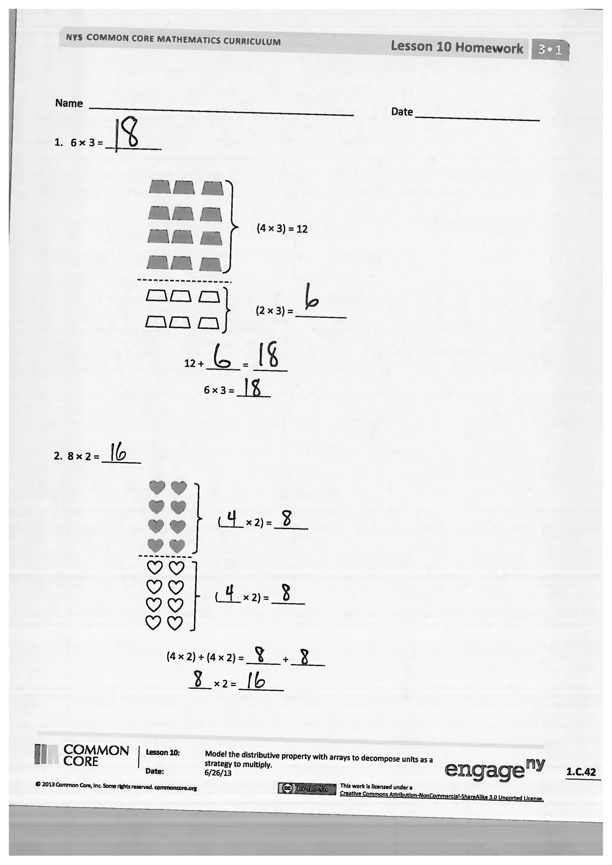 Module 1 answer key for homework