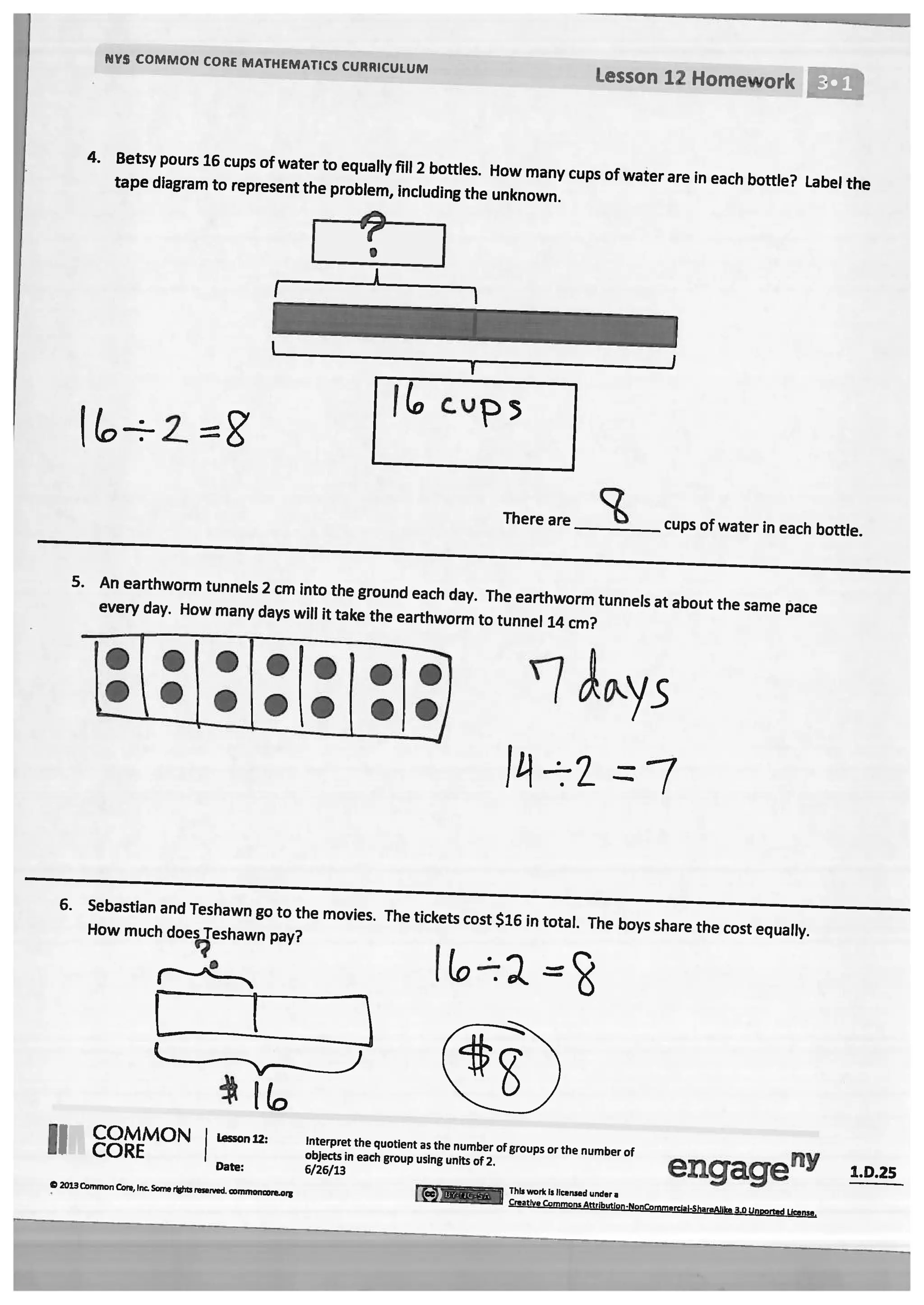 Module 1 answer key for homework