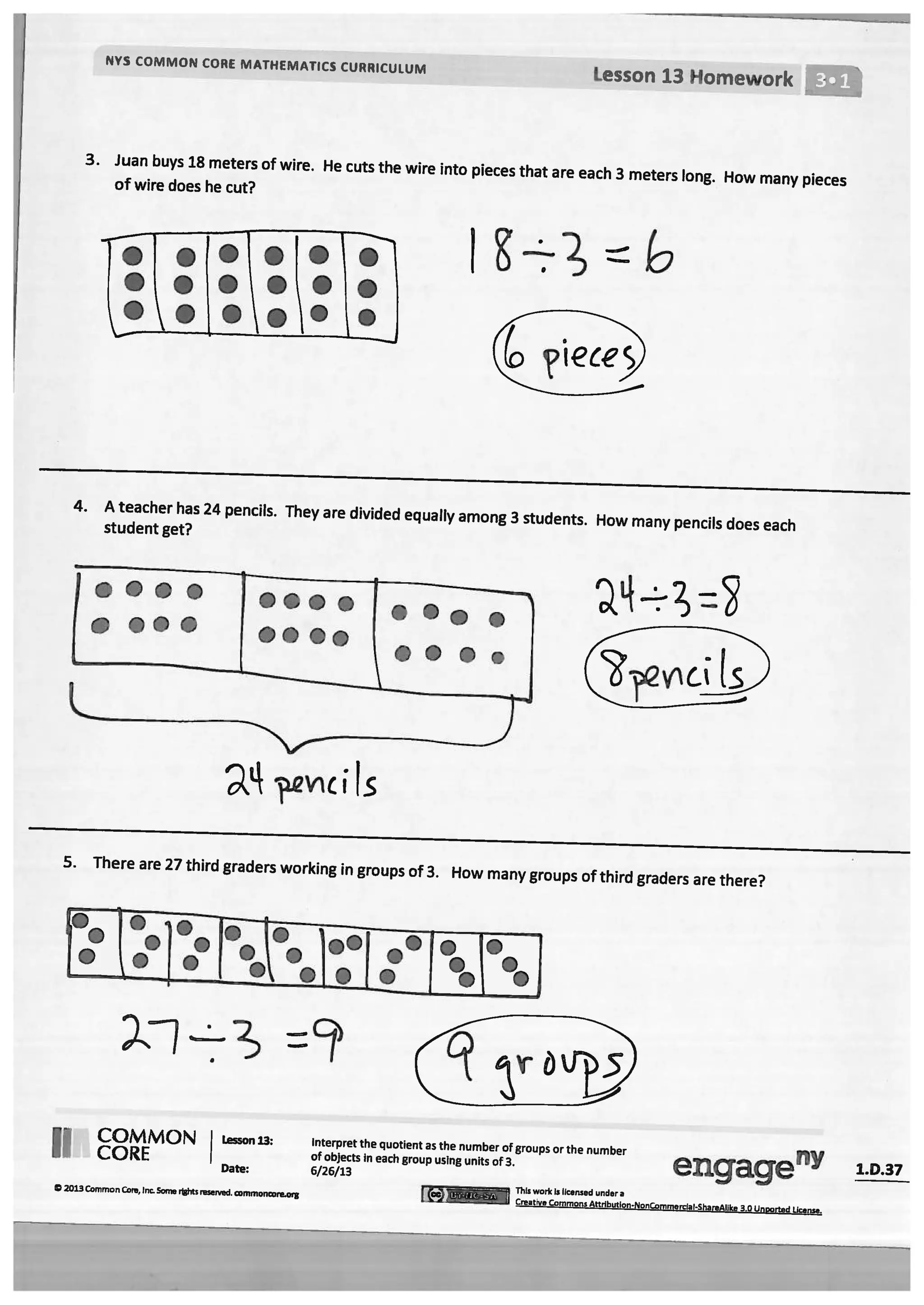 Module 1 answer key for homework