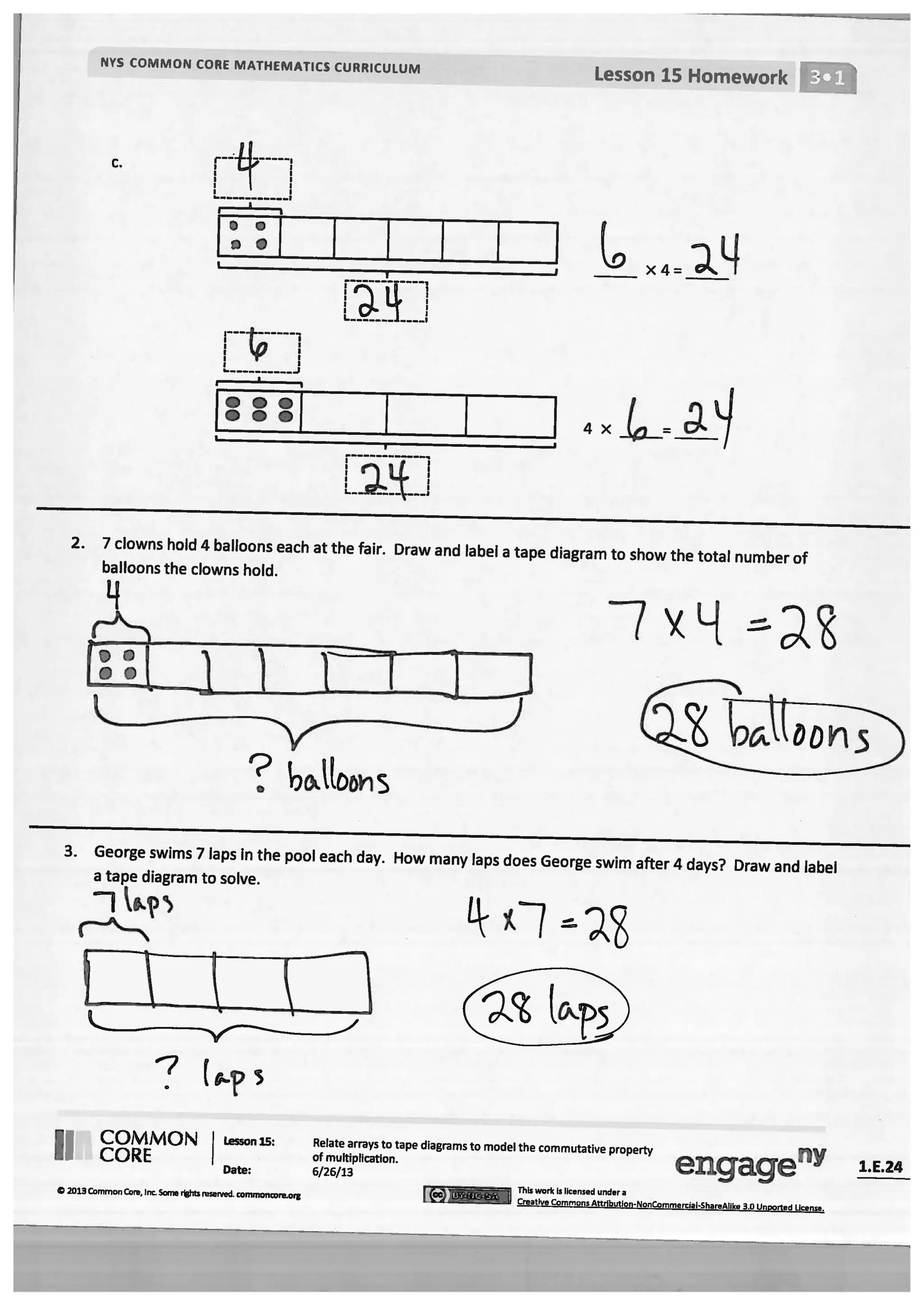 Module 1 answer key for homework