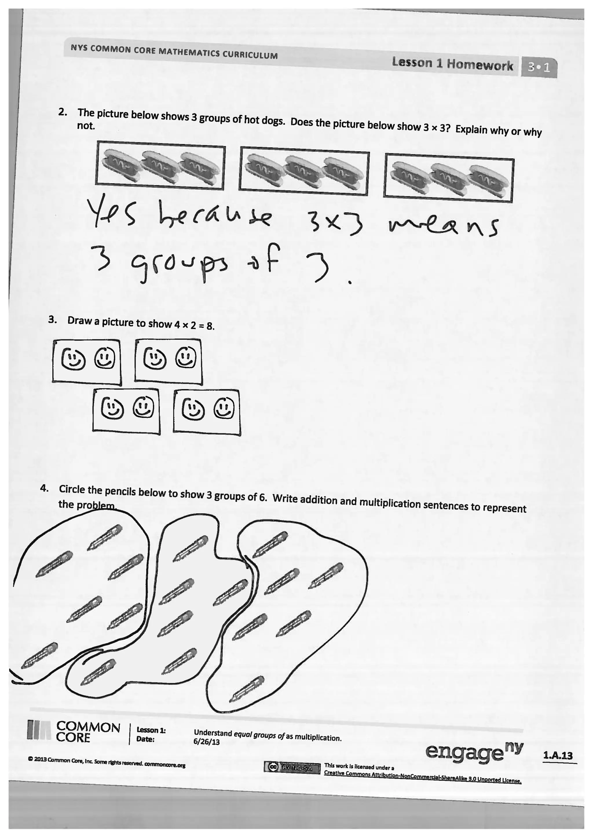 Module 1 answer key for homework