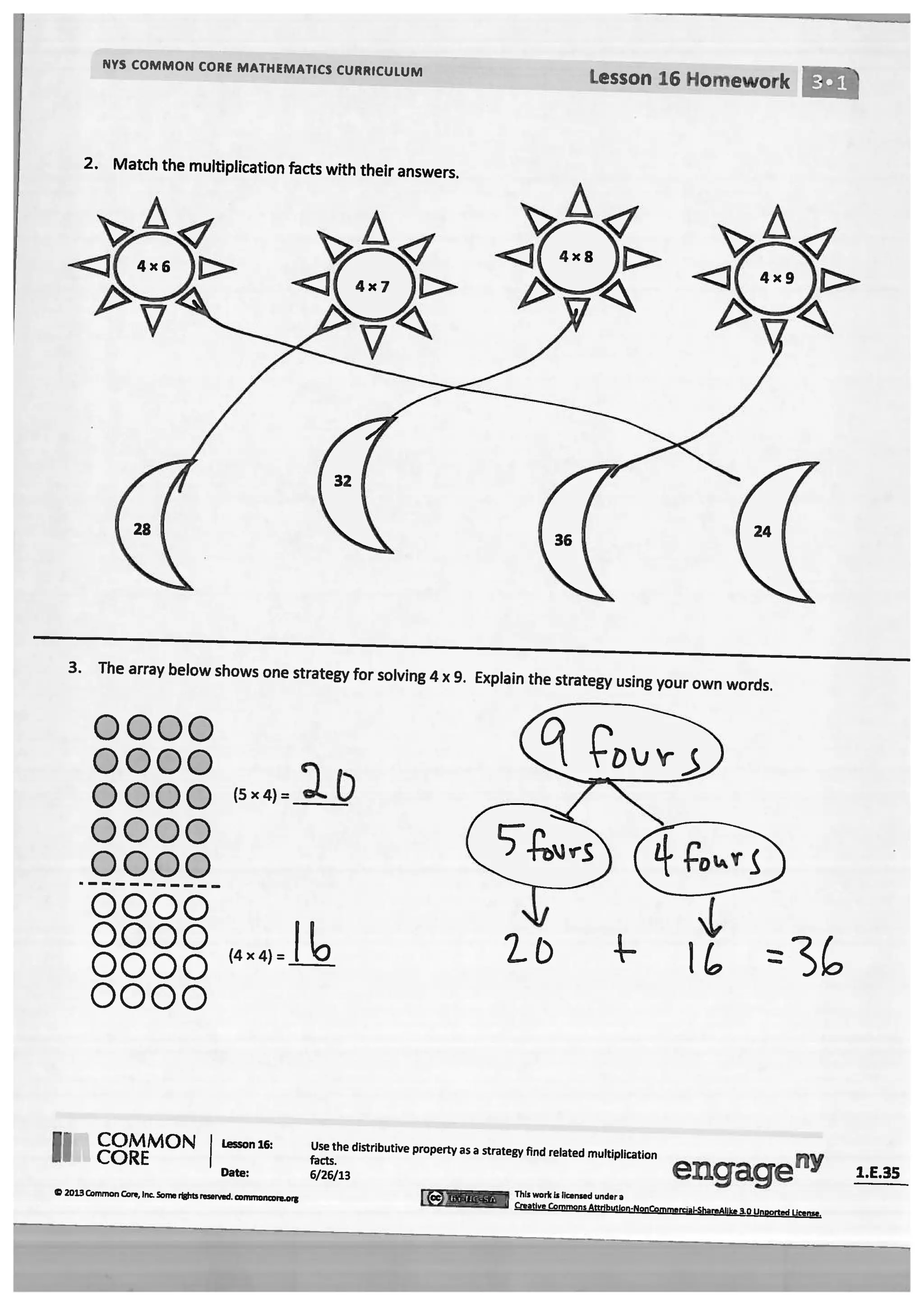 Module 1 answer key for homework