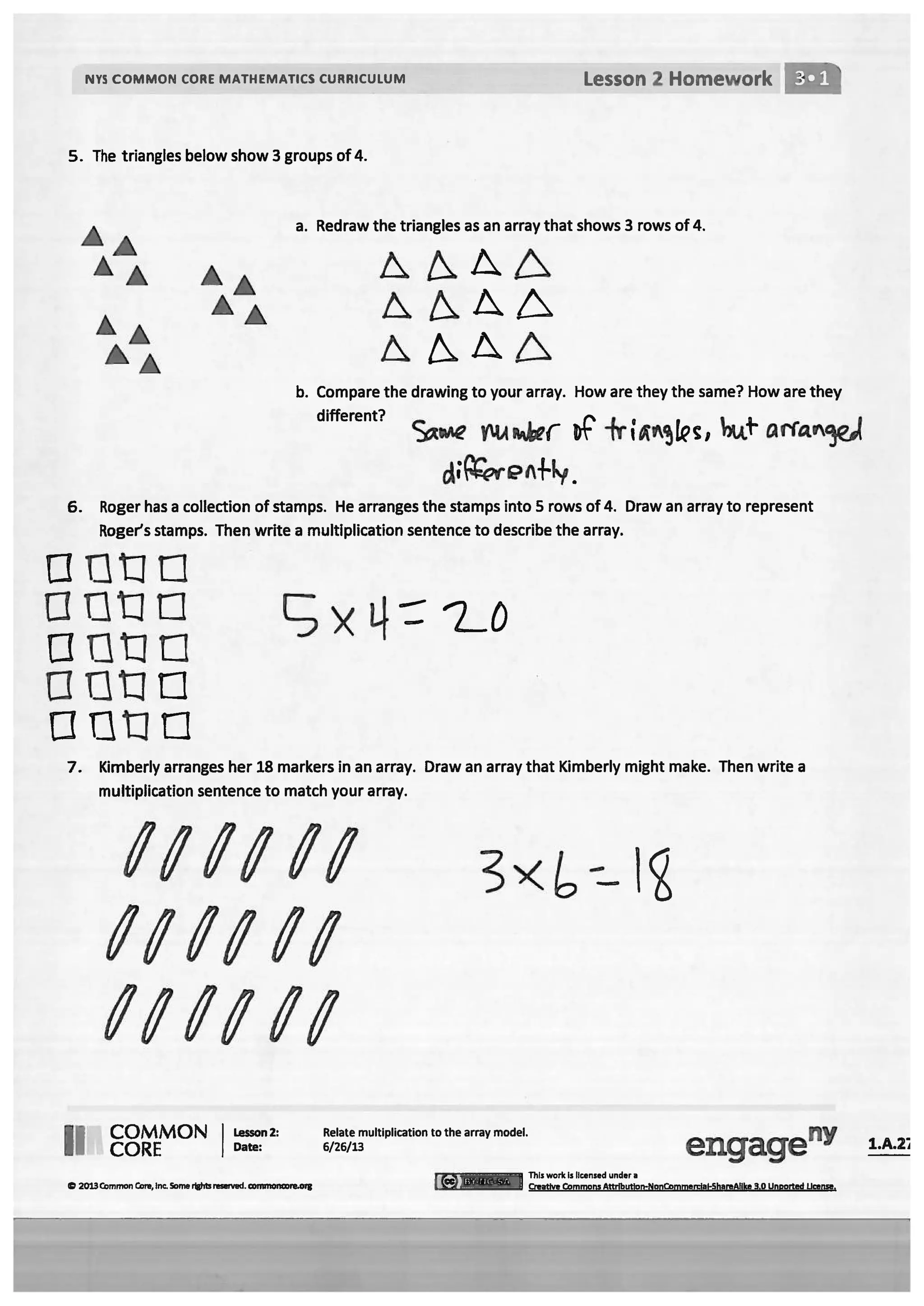 Module 1 answer key for homework