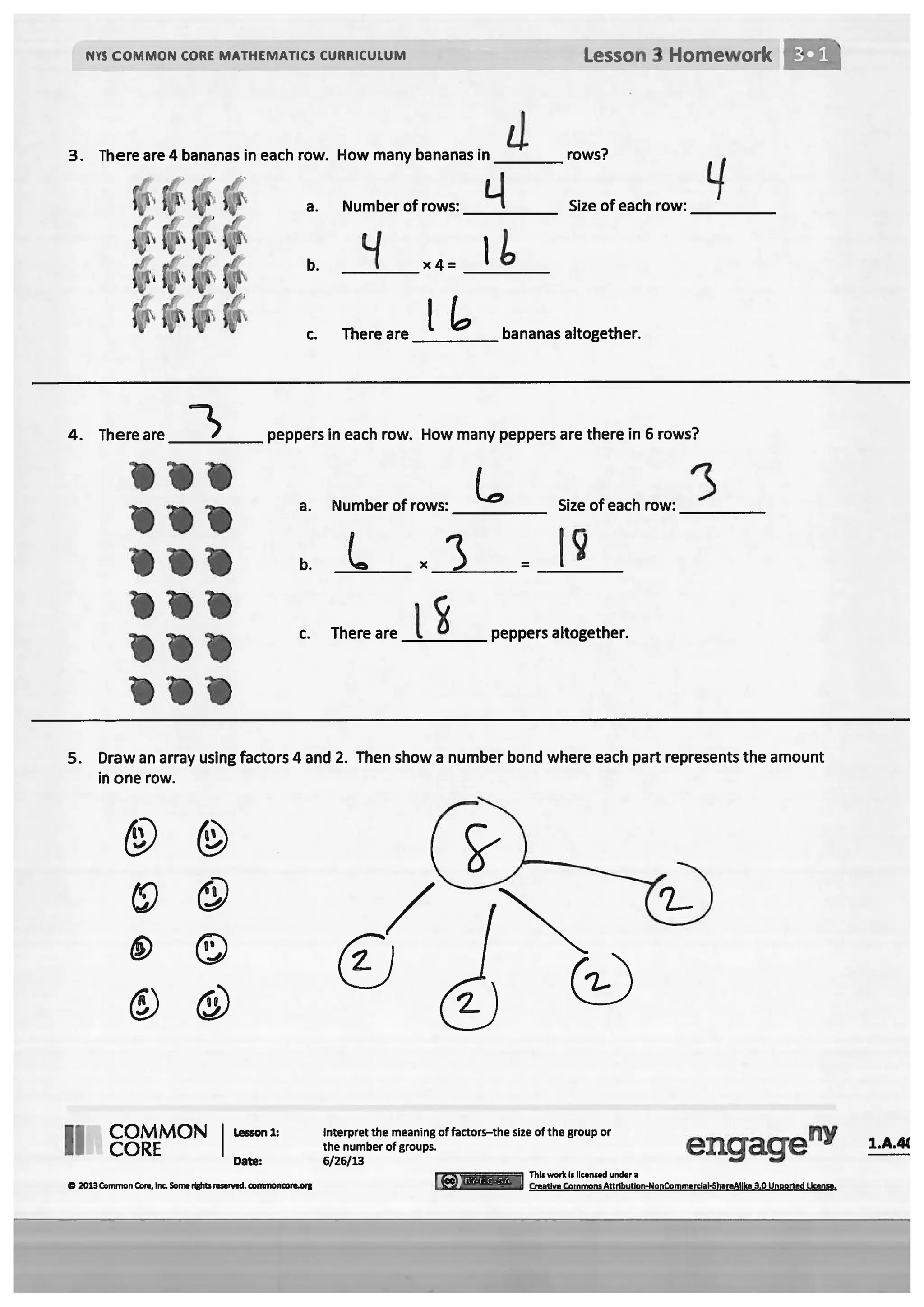 Module 1 answer key for homework