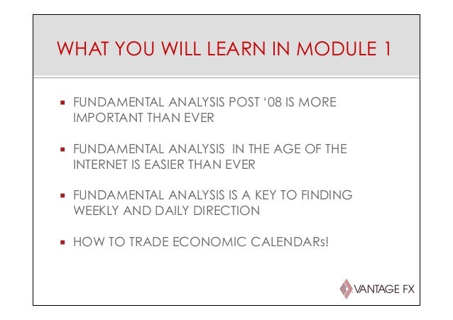 Learn fundamental analysis forex