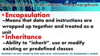 Introduction to Object-Oriented Concepts and Java | PPT