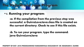 Java Programming Fundamentals | PPTX