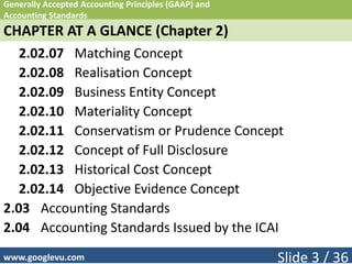 Generally Accepted Accounting Principle and Accounting Standard | PDF