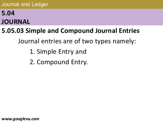 simple ledger