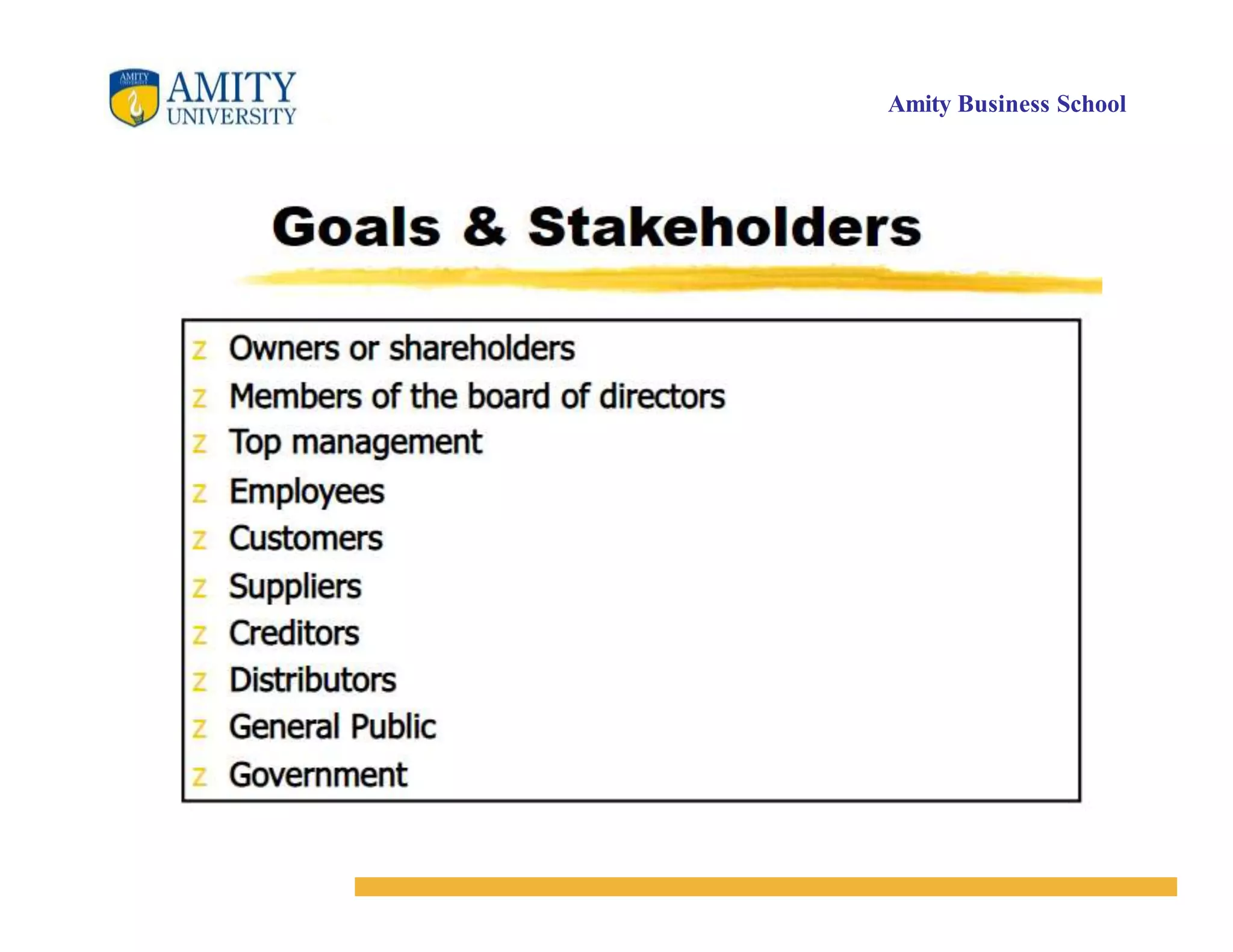 Amity Business School
 
