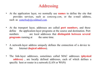 A Computer Network is a system where two or more computers/devices are ...