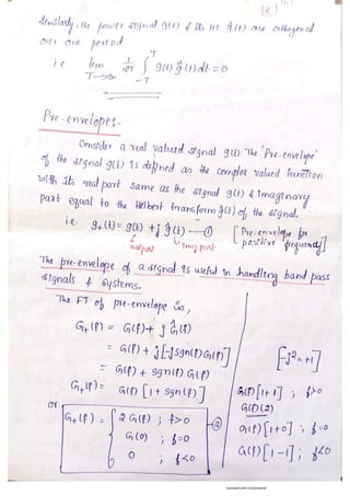 Notes for Digital Communication Module 1(18EC61) | PDF