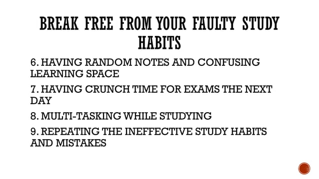 Module 1 Decoding the secrets of better study habits.pptx