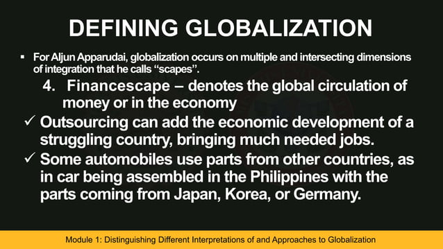 Module 1 Distinguishing Different Interpretations of and Approaches to ...