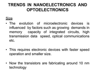 ect292 nanoelectronics