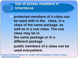 Module1 elementary concepts of objects and classes | PPTX