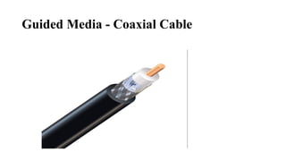 Guided Media - Coaxial Cable
 