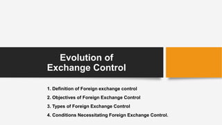 Exchange Control Methods ALL ABOUT FOREX | PPTX
