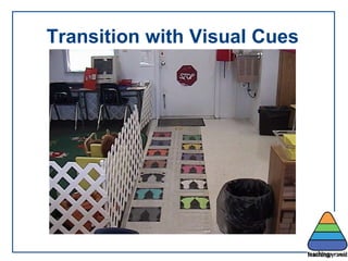 Transition with Visual Cues 