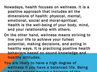 Module 1 growing healthy | PPT