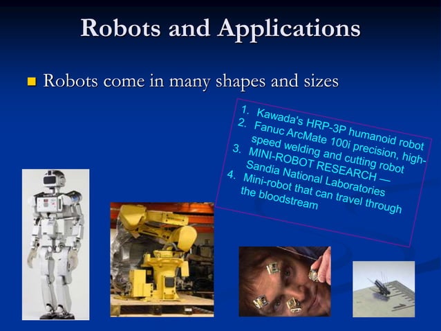 Module_1_Introduction to robotic and microcontroller.ppt | Robotics ...