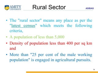 State Sector Rural Module 1 Introduction Rural Banking.ppt