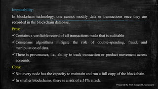 Module1 Introduction to Blockchain presentation | PDF