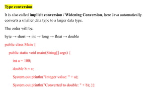 Module 1_Introduction to Java and Features of Java.pptx