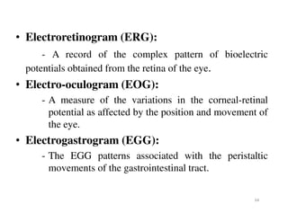 Erg Optometry Machine Biomedical Instrumentation | PDF