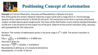 Positioning Concept of Automation
 