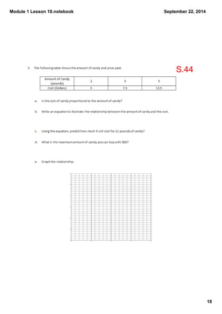 Module 1 Lesson 10.notebook 
18 
September 22, 2014 
S.44 
 