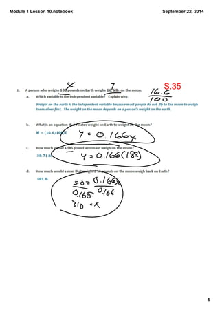 Module 1 Lesson 10.notebook 
5 
September 22, 2014 
S.35 
 
