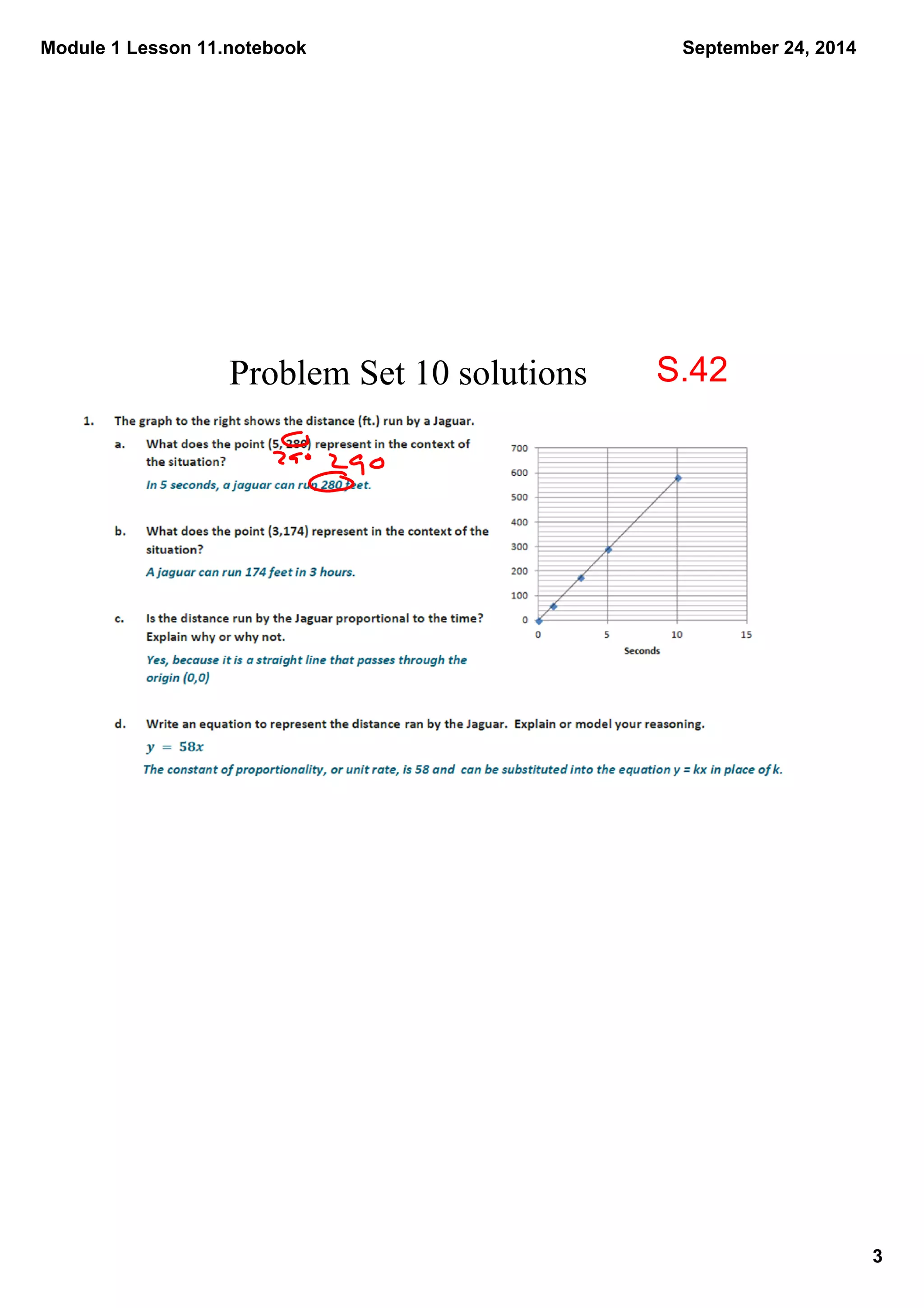 Module 1 Lesson 11.notebook 
3 
September 24, 2014 
Problem Set 10 solutions S.42 
 