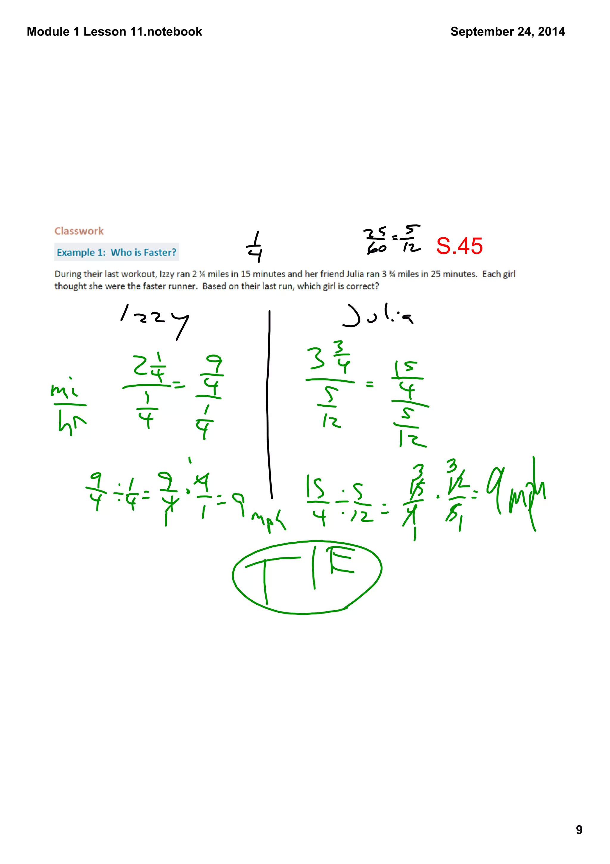 Module 1 Lesson 11.notebook 
9 
September 24, 2014 
S.45 
 