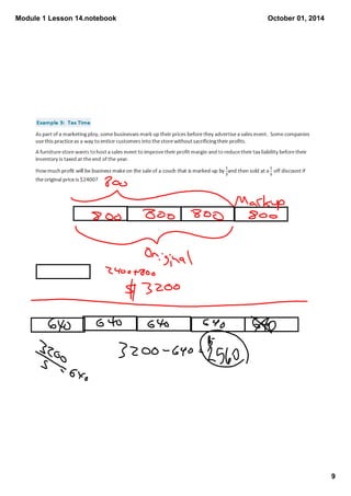 Module 1 Lesson 14.notebook 
9 
October 01, 2014 
 