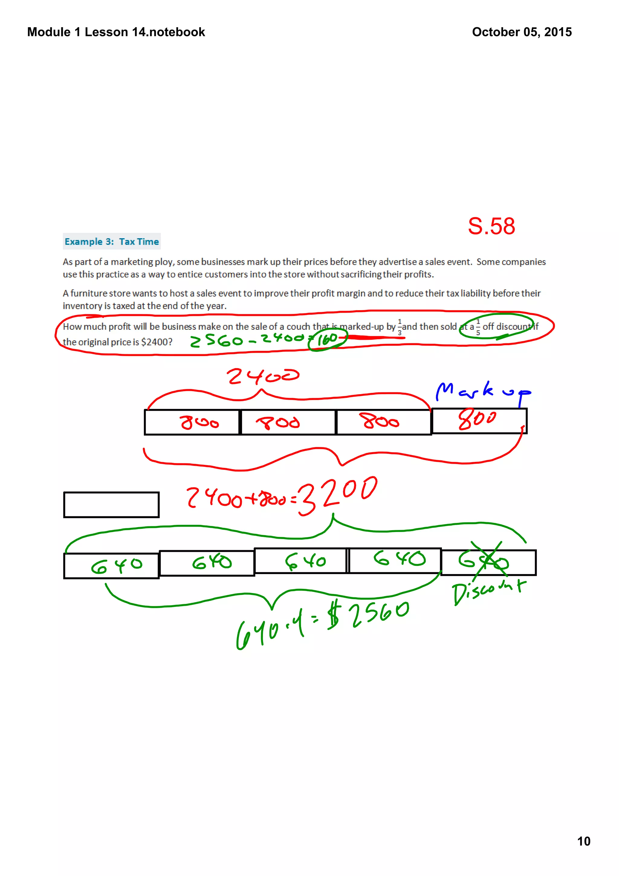 Module 1 Lesson 14.notebook
10
October 05, 2015
S.58
 