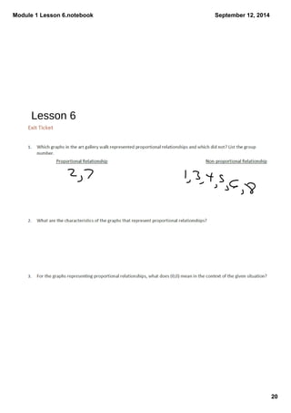 Module 1 Lesson 6.notebook 
20 
September 12, 2014 
Lesson 6 
 
