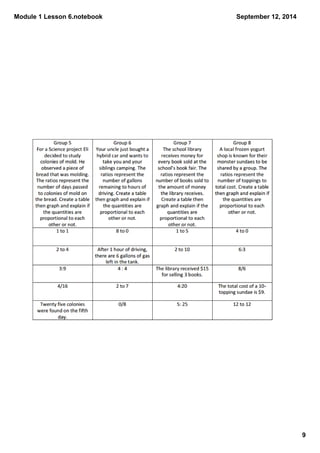 Module 1 Lesson 6.notebook 
9 
September 12, 2014 
 