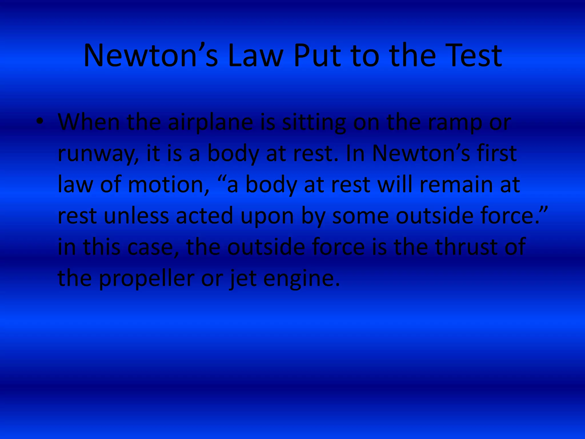 Module 1 Introduction To Flight