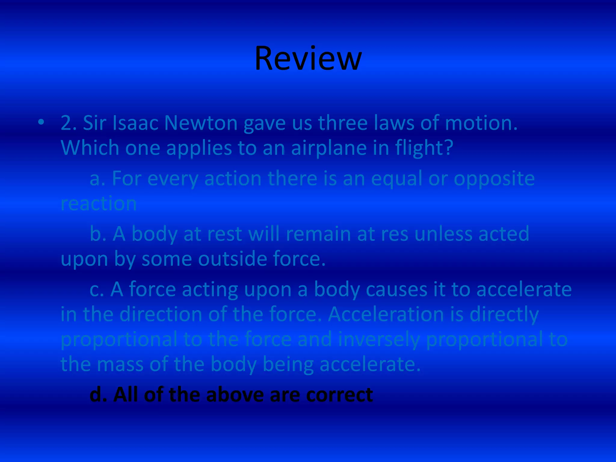 Module 1 Introduction To Flight