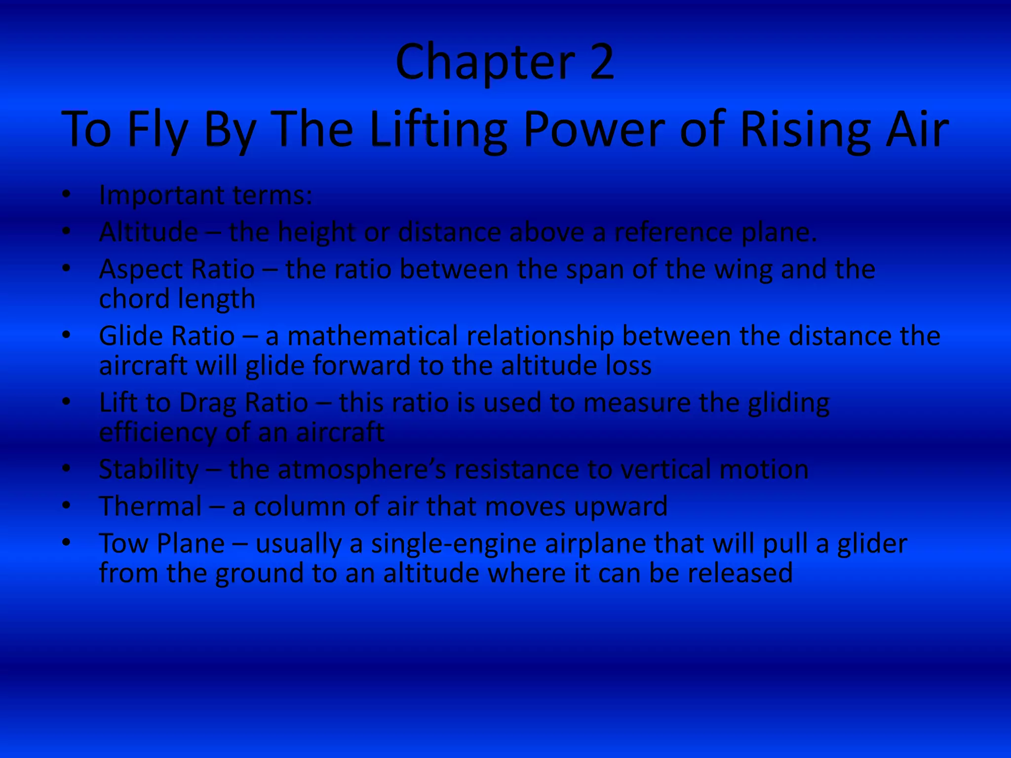 Module 1 Introduction To Flight