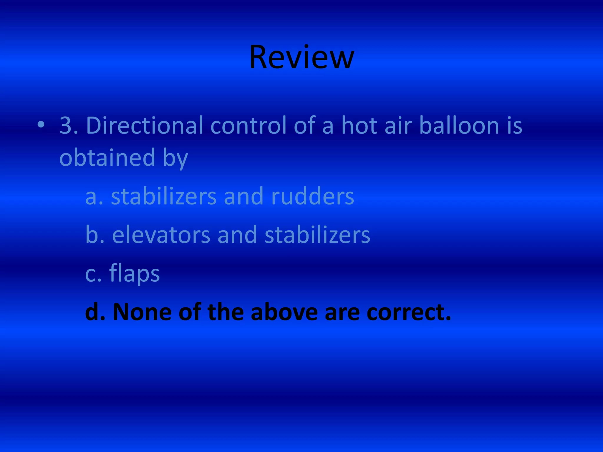 Module 1 Introduction To Flight