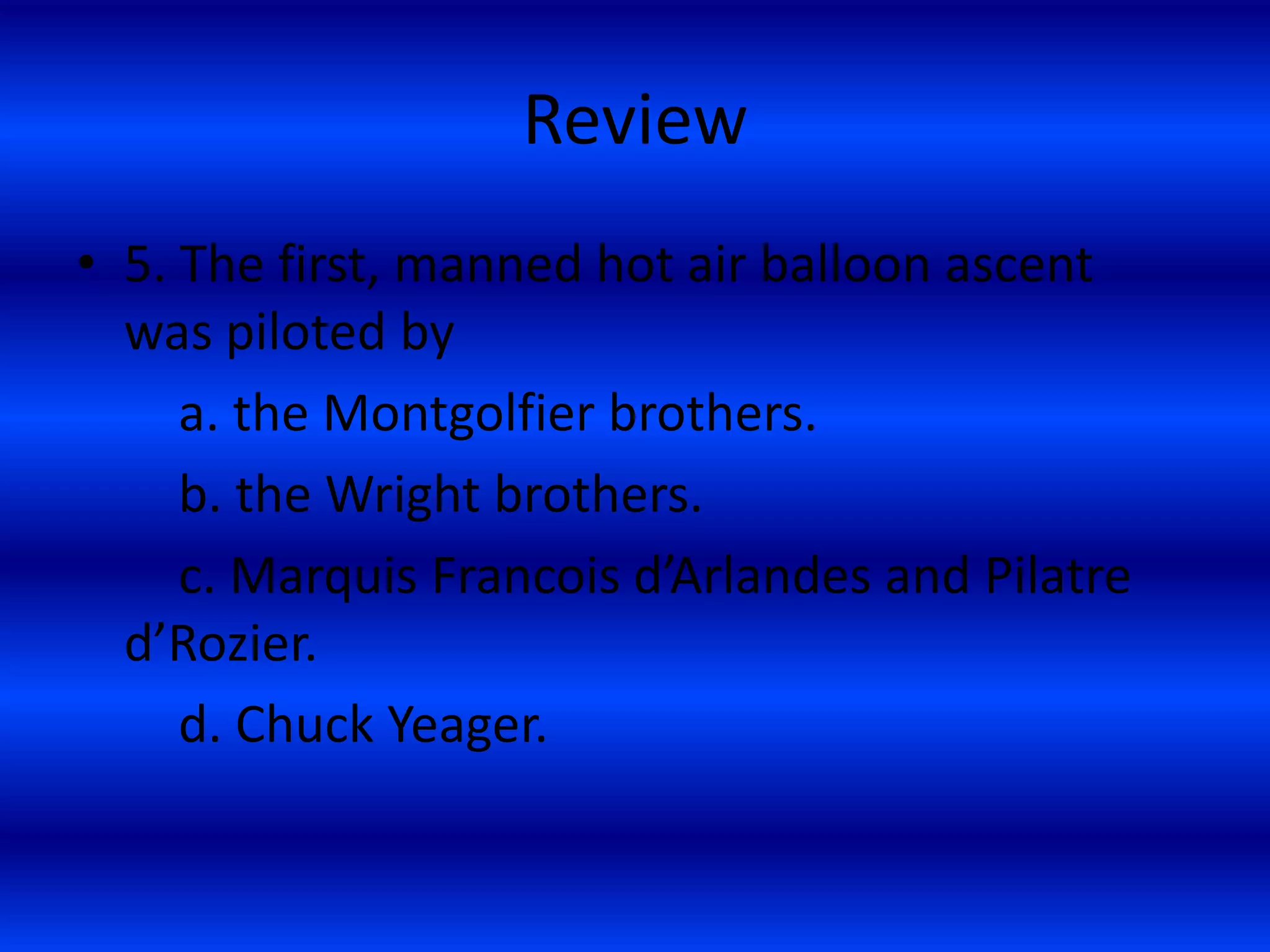 Module 1 Introduction To Flight