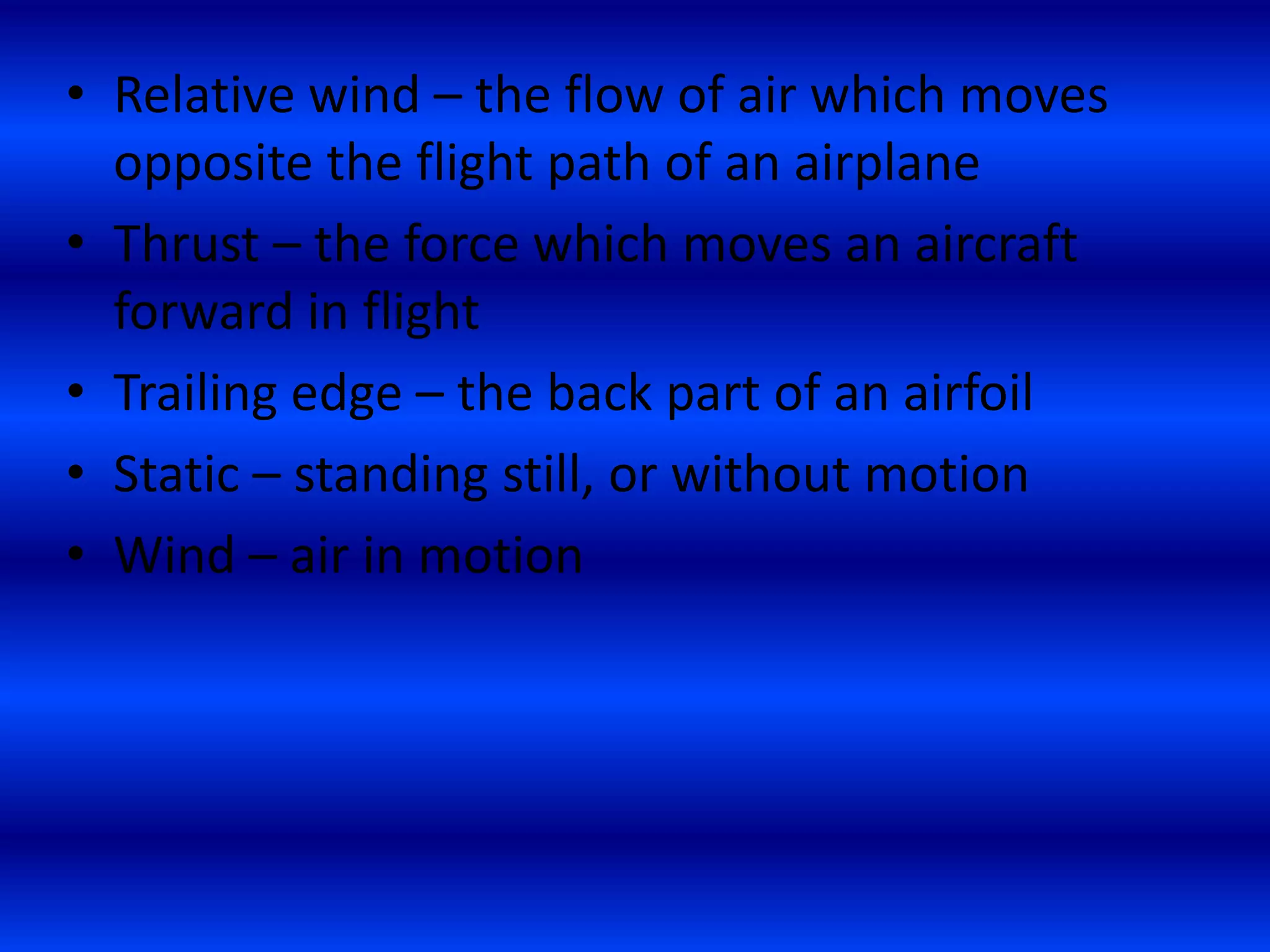 Module 1 Introduction To Flight