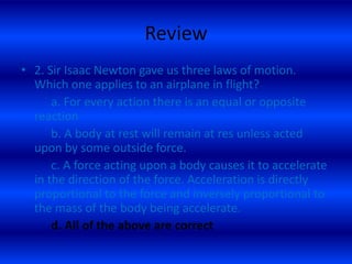 Module 1 Introduction To Flight