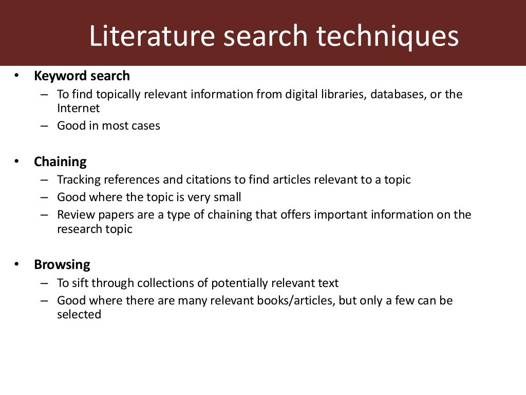 How to write literature review in research picture